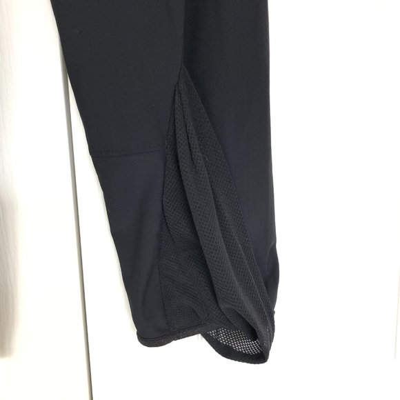 Black Capris with Lower Leg Draping - Picture 9 of 9